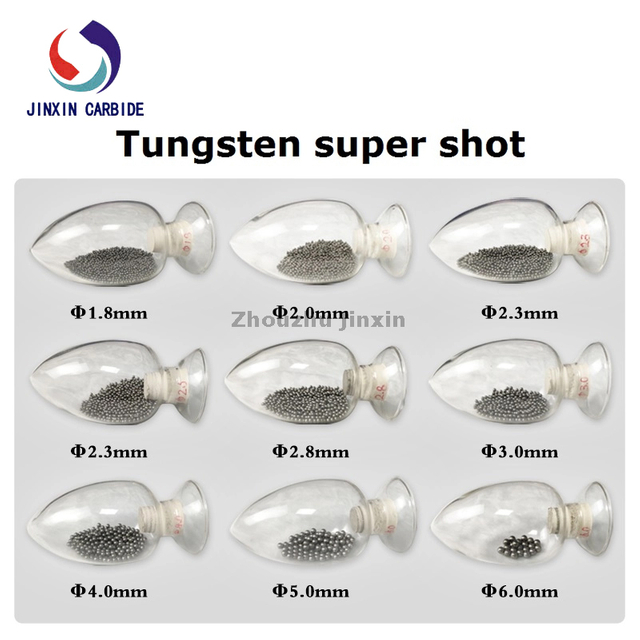 18 g / cc haute densité 2,0 mm TSS Ball Tungsten Alloy Sphère pour la chasse