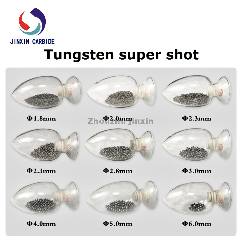 18 g / cc haute densité 2,0 mm TSS Ball Tungsten Alloy Sphère pour la chasse