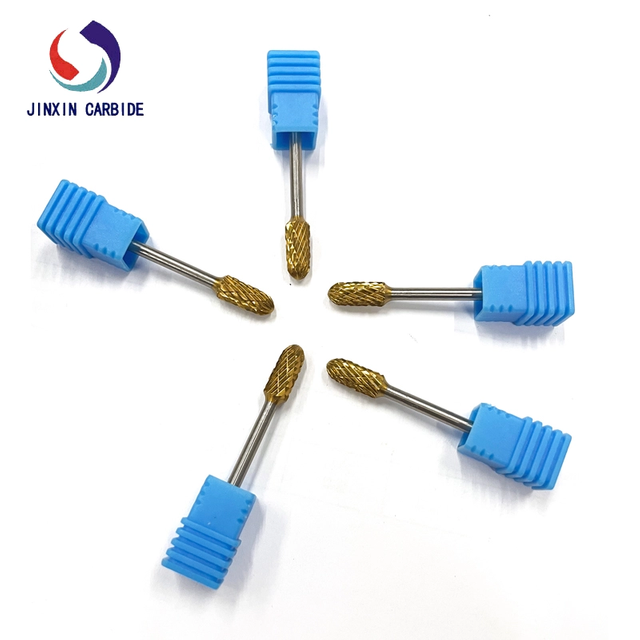 Burres rotatifs à coupe unique en carbure de tungstène