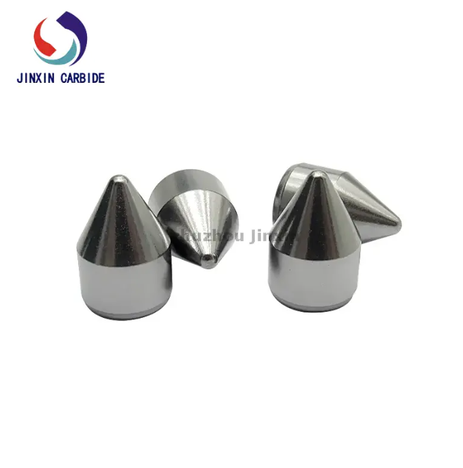 Boutons en carbure de tungstène à haute résistance pour les bits miniers