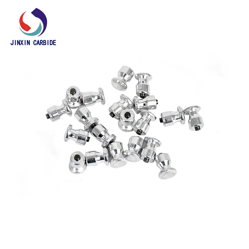 Goujons de pneu de neige à corps en aluminium JX8-11-2 pour pneu de neige