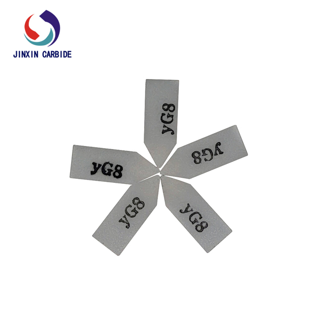 Inserts brasés en carbure de tungstène YG8 C116 pour tours CNC et conventionnels
