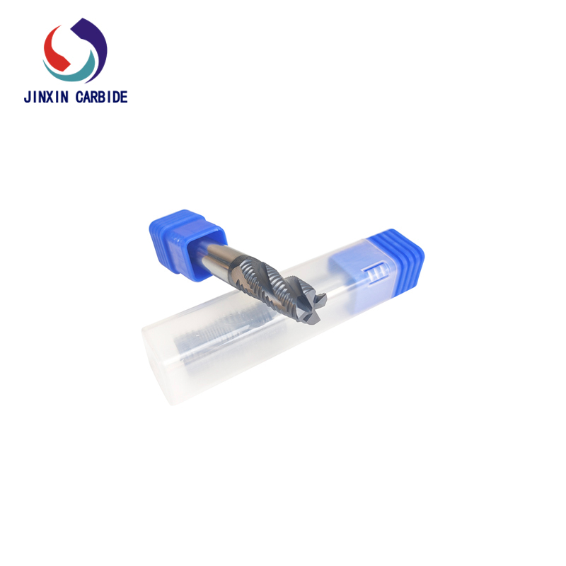 Fraise d'ébauche à haut rendement avec un tranchant en forme de vague